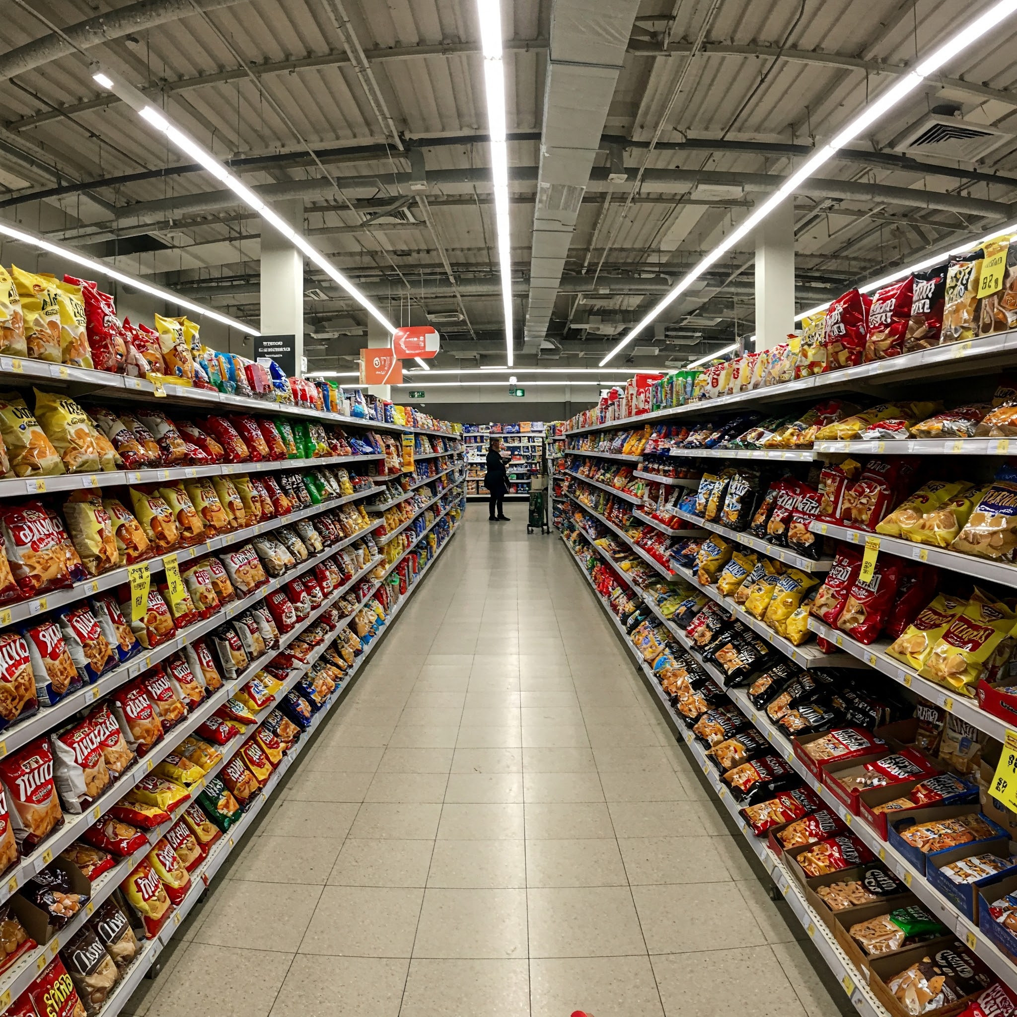 Retail Snack Aisle